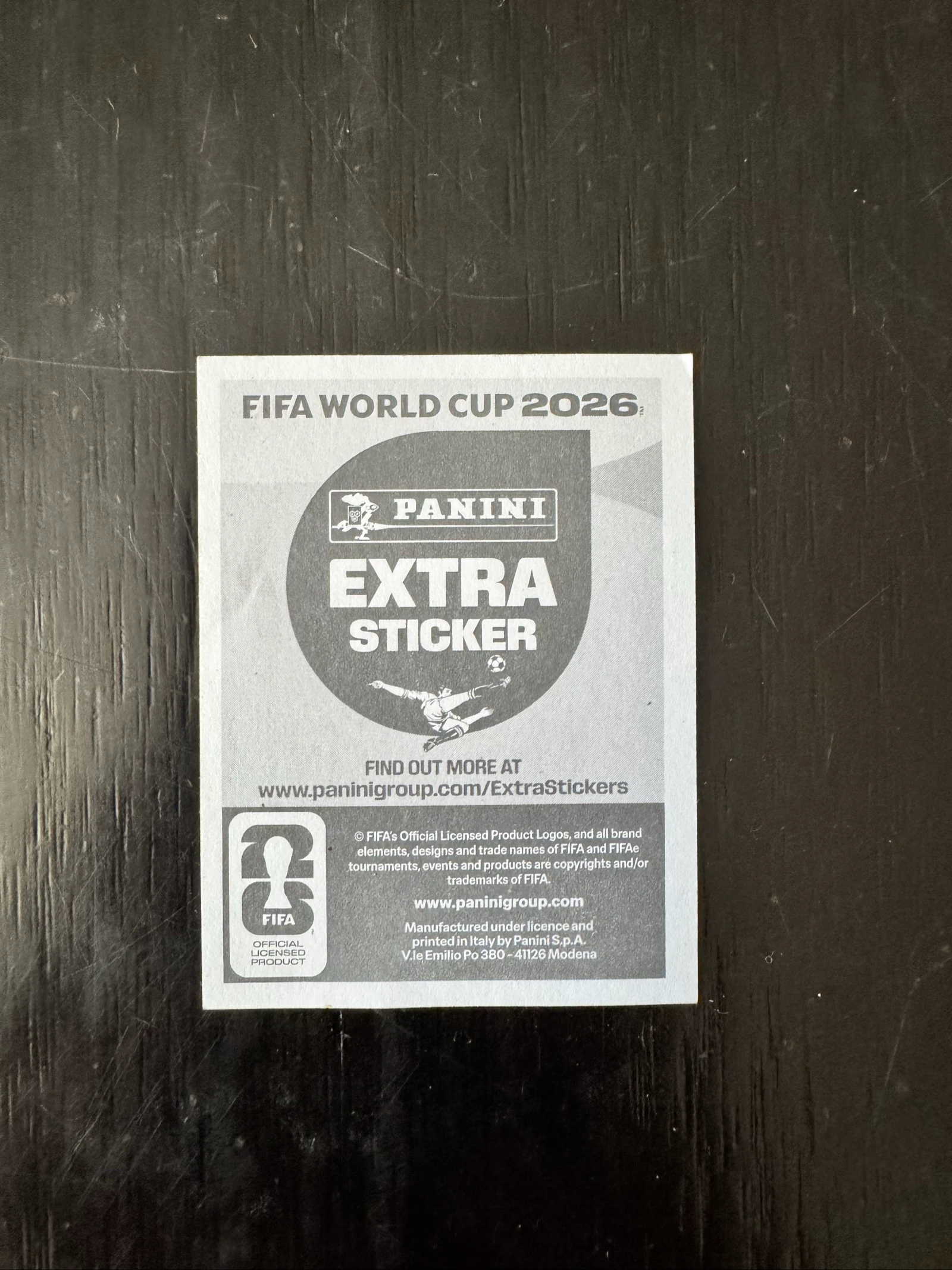 Jeremy Doku Panini Mondial 2026 en chrome – photo 2